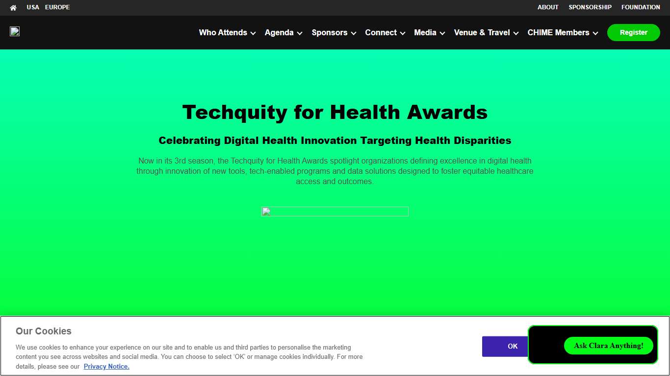 Techquity for Health Awards ViVE Event 2026 Los Angeles, CA