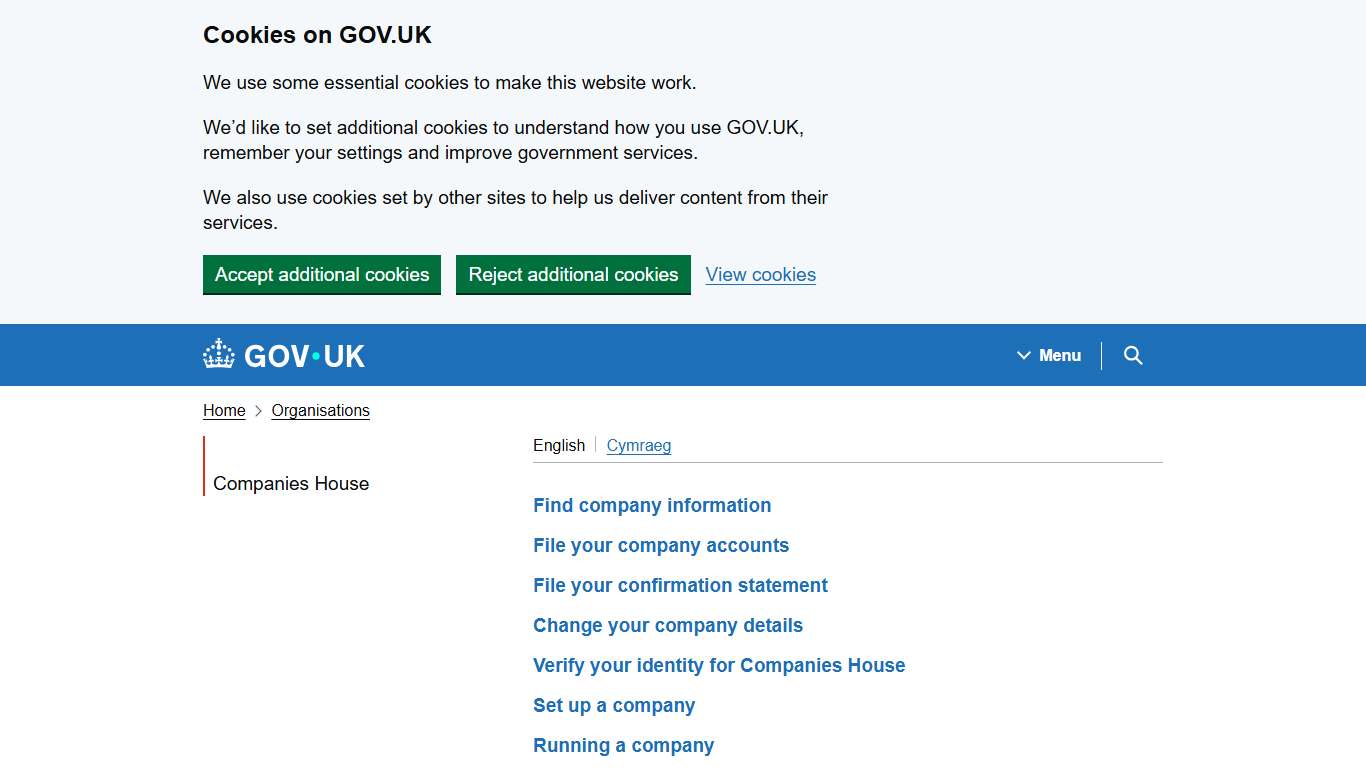 Companies House - GOV.UK
