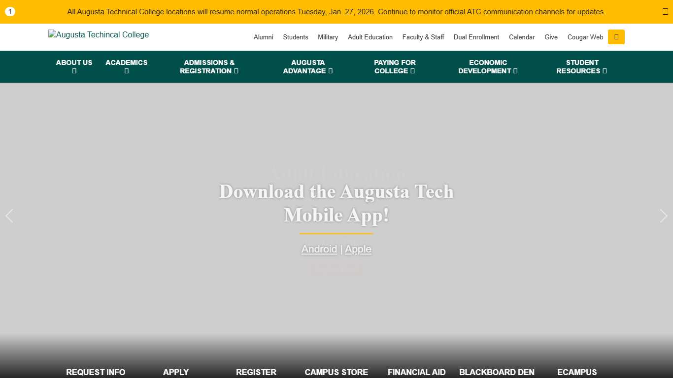 Augusta Technical College Homepage